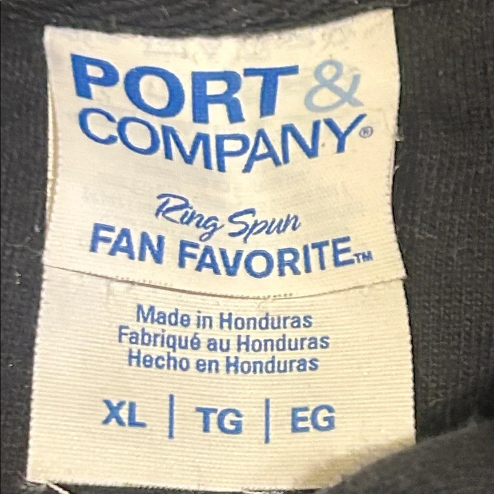 Port & Company Black Graphic Hoodie - Thick Thighs Witch Vibes  Size XLARGE - Picture 13 of 15